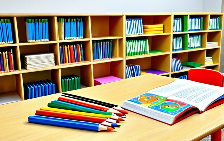 유아교육지도사 실기시험 전날 체크리스트 - Teacher Reviewing Lesson Plan**

"A professional female teacher in modest, appropriate attire, sitti...