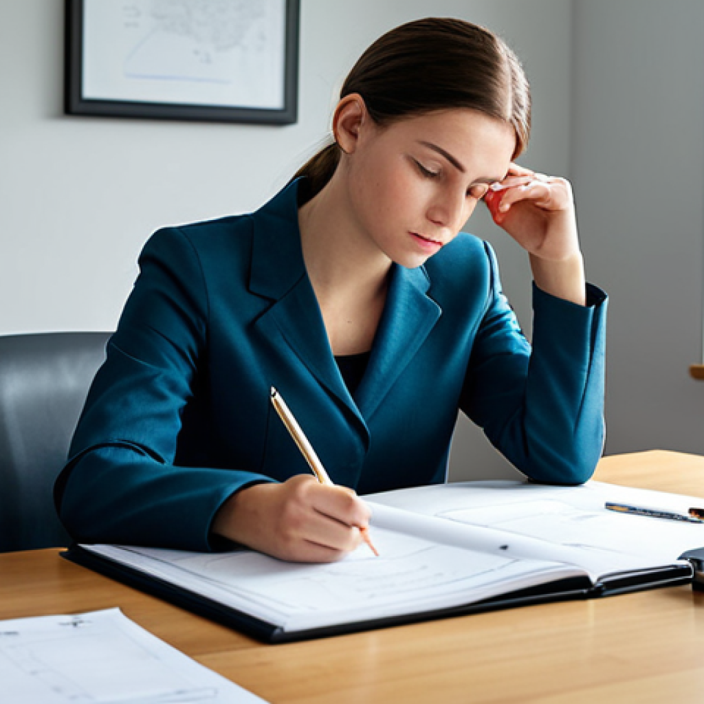 유아교육지도사 이직 시 고려해야 할 사항 - Career Reassessment**

"A person thoughtfully sitting at a desk, reviewing career goals and options....