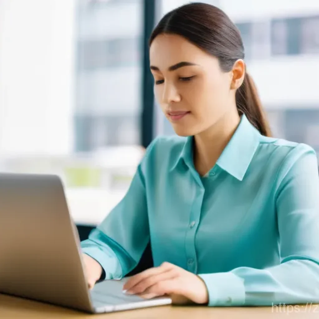 유아교육지도사 연봉 협상 중 실수 방지법 - **Prompt:** A focused and professional female kindergarten teacher, in her early 30s, is seated at a...