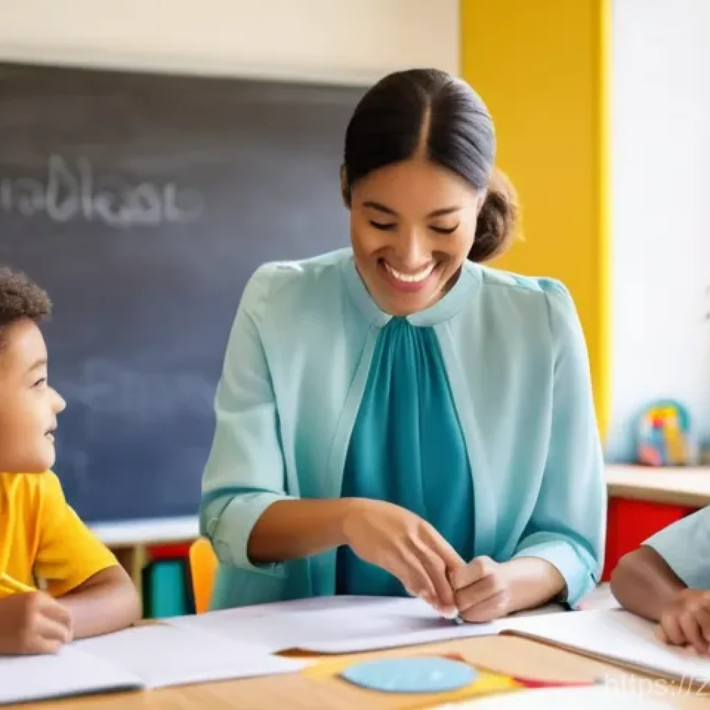 유아교육지도사 이직 성공 사례 - **Prompt 1: "Unveiling Hidden Talents"**
    A bright and inspiring image of a female early childhoo...