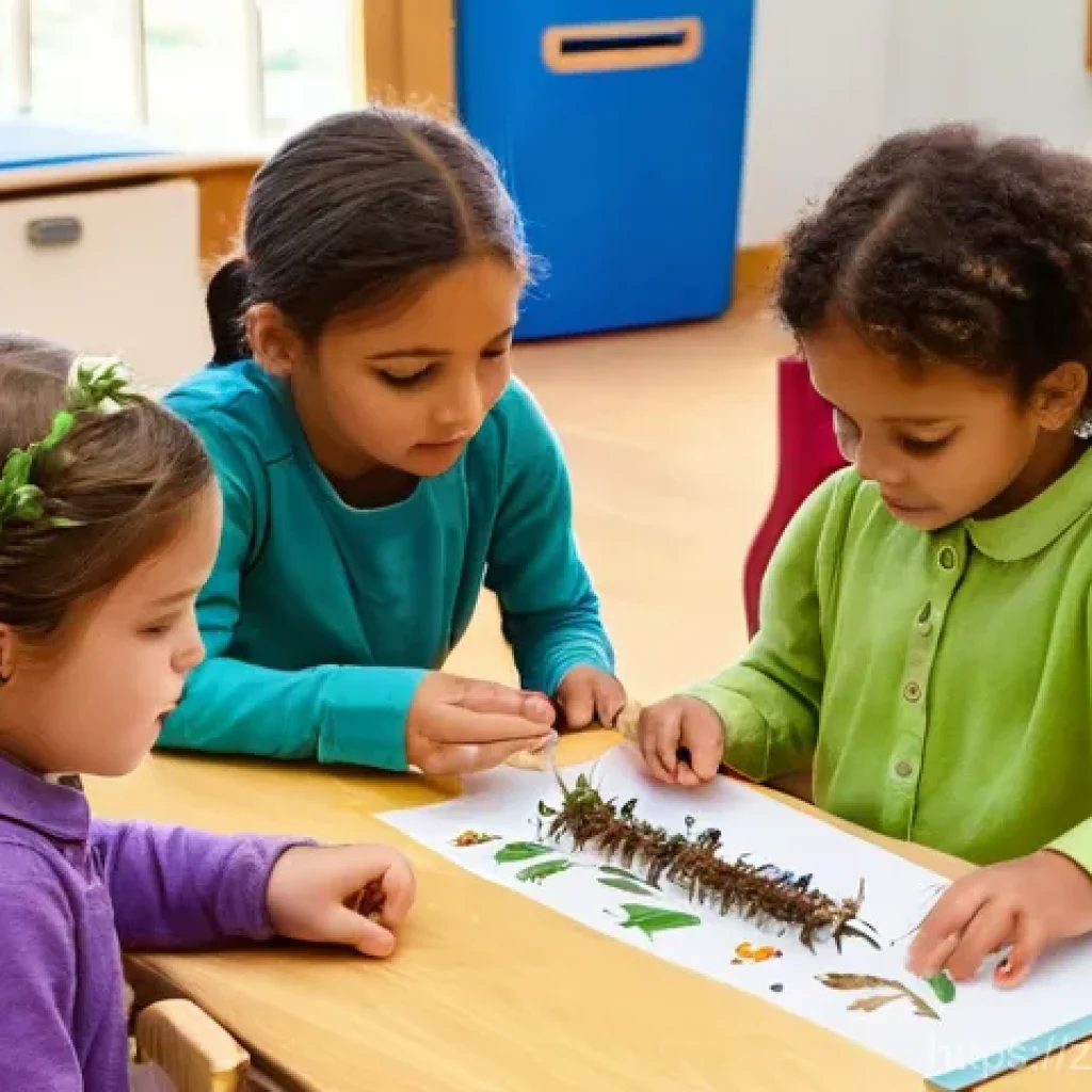 유아교육지도사로서의 리더십 스킬 - **Prompt for Creative Learning Environment:**
"A vibrant, sunlit preschool classroom filled with...