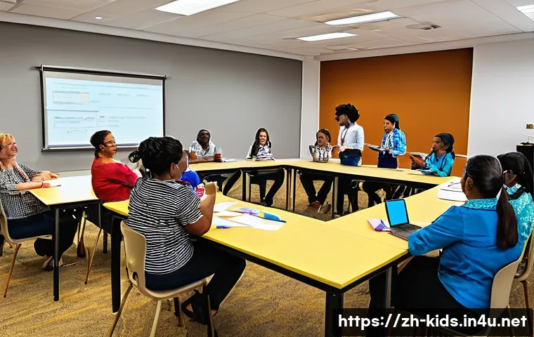 유아교육지도사 연수 프로그램 추천 - **Prompt: Empowering Early Childhood Educators**
    "A diverse group of enthusiastic early childhoo...