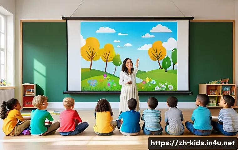 유아교육지도사 실기시험 준비 중 빈출 문제 정리 - **Prompt 1: Innovative Classroom Engagement**
    A female early childhood educator with a warm smil...